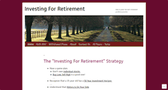 Desktop Screenshot of investingforretirement.info